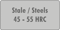 Stale 45-55 HRC