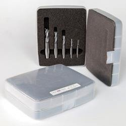 Zestaw frez walcowo-czołowy VHM, Z=3, do aluminium i miedzi - KIT THM943